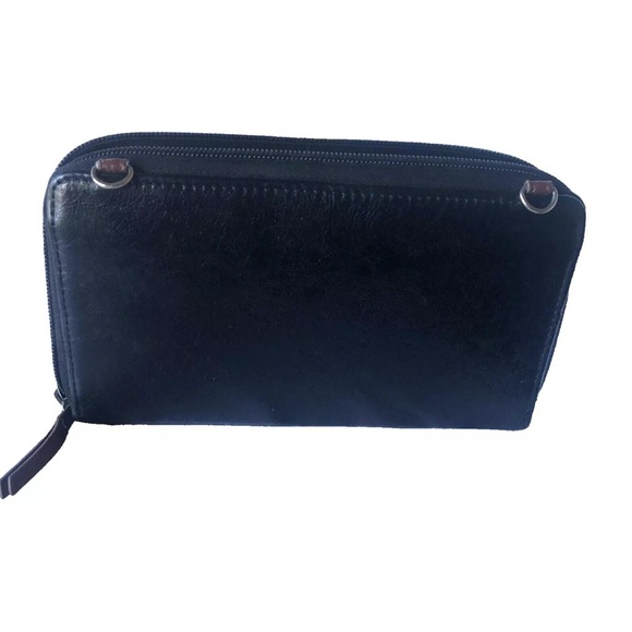 The Sak Iris Wallet Black Leather Smartphone Carryall No strap - Picture 4 of 16